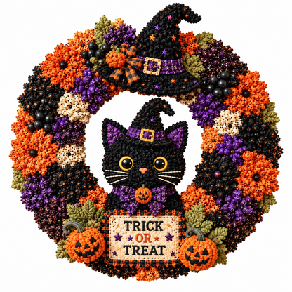 3D Fabric Poke Wreath DIY Kit