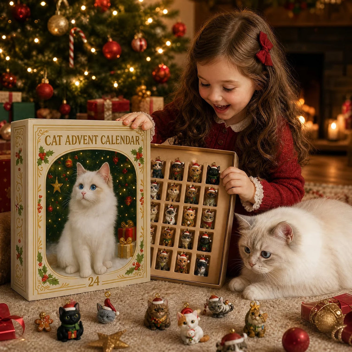 24 Days of Christmas Cats Advent Calendar