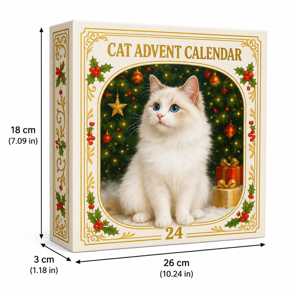 24 Days of Christmas Cats Advent Calendar